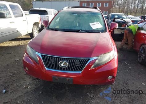 2012 Lexus Rx 350 from USA, damaged, VIN 2T2BK1BA0CC152154